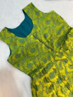 KANJIVARAM SILK GOWN WITH CANVASPATTA INSIDE - Image 8