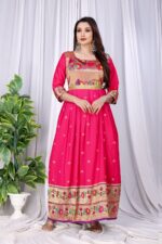 TRENDING PAITHANI SILK GOWN