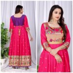 TRENDING PAITHANI SILK GOWN - Image 2